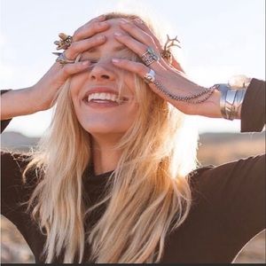 Spell and the Gypsy Stag Ring in Brass (RARE)